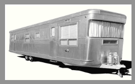 1955 Spartan Aircraft Co. ,Tandem axle, double doors, 40ft Long!